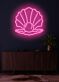 The Pearl Neon Skilt Elegant Glow Symbolizing Rarity and Beauty