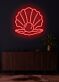 The Pearl Neon Skilt Elegant Glow Symbolizing Rarity and Beauty
