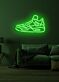 Sneaker Stylish Neon Tribute to Sneaker Culture
