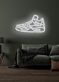 Sneaker Stylish Neon Tribute to Sneaker Culture