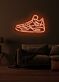 Sneaker Stylish Neon Tribute to Sneaker Culture