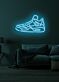 Sneaker Stylish Neon Tribute to Sneaker Culture