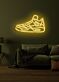 Sneaker Stylish Neon Tribute to Sneaker Culture