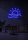 Sunset Neon Calm and Peaceful End to the Day, Perfect for Relaxing Environments