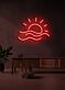 Sunset Neon Calm and Peaceful End to the Day, Perfect for Relaxing Environments