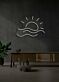 Sunset Neon Calm and Peaceful End to the Day, Perfect for Relaxing Environments