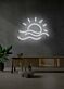 Sunset Neon Calm and Peaceful End to the Day, Perfect for Relaxing Environments