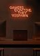 Gamers don't die, they respawn LED-Neonschild