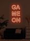 Game On Neon Exciting Call to Action for Gamers Ready to Play