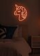 Einhornkopf LED-Neonschild