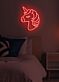 Einhornkopf LED-Neonschild