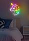 Einhornkopf LED-Neonschild