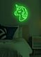 Einhornkopf LED-Neonschild