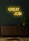 Great Job! LED-Neonschild für Büro und Feier