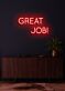 Great Job! LED-Neonschild für Büro und Feier