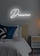 Dreams Neon Whimsical Light Inspiring Hope and Imagination