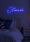 Namaste Neon Graceful Expression of Respect and Spirituality, Ideal for Yoga Studios