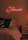 Namaste Neon Graceful Expression of Respect and Spirituality, Ideal for Yoga Studios