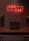 GAME ZONE LED-Neonschild im offenen Rahmen