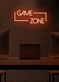 GAME ZONE LED-Neonschild im offenen Rahmen