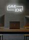 GAME ZONE LED-Neonschild im offenen Rahmen