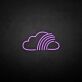 Regenbogen mit Wolken als LED-Neonschild