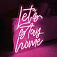 Let's stay home Neon for Cozy Nights