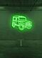 Abstraktes Geländewagen Neon Schild LED Wanddekoration