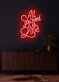 All you need is love Neon Symphony of the Heart