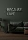 Because love Neon Echoes of Affection