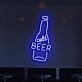 Customize Cold Beer Neon Refreshment on Tap