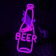 Customize Cold Beer Neon Refreshment on Tap