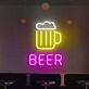 Customize Beer Chilled Neon Cheers for Brew Lovers