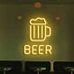 Customize Beer Chilled Neon Cheers for Brew Lovers