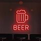 Customize Beer Chilled Neon Cheers for Brew Lovers