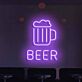 Customize Beer Chilled Neon Cheers for Brew Lovers