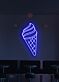 Ice Cream Neon Swirls of Cool Delight