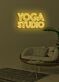 Yoga Studio Neon Peace for Mindful Spaces