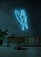 Surfer Figur LED Neonschild moderne Wanddekoration