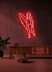 Surfer Figur LED Neonschild moderne Wanddekoration