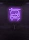 Surf Van Beach Vibes Captured in Laid-Back Neon
