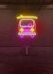Surf Van Beach Vibes Captured in Laid-Back Neon