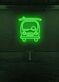 Surf Van Beach Vibes Captured in Laid-Back Neon
