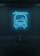 Surf Van Beach Vibes Captured in Laid-Back Neon