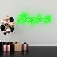 Cheers to 40 Neon Sign Toasting to Four Fabulous Decades