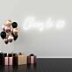 Cheers to 40 LED-Neonschild zum 40. Geburtstag