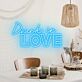 Drunk In Love Celebratory Neon for Wedded Bliss