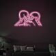 Embrace Each Other Warm Neon for Romantic Settings