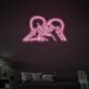 Embrace Each Other Warm Neon for Romantic Settings