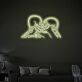 Embrace Each Other Warm Neon for Romantic Settings